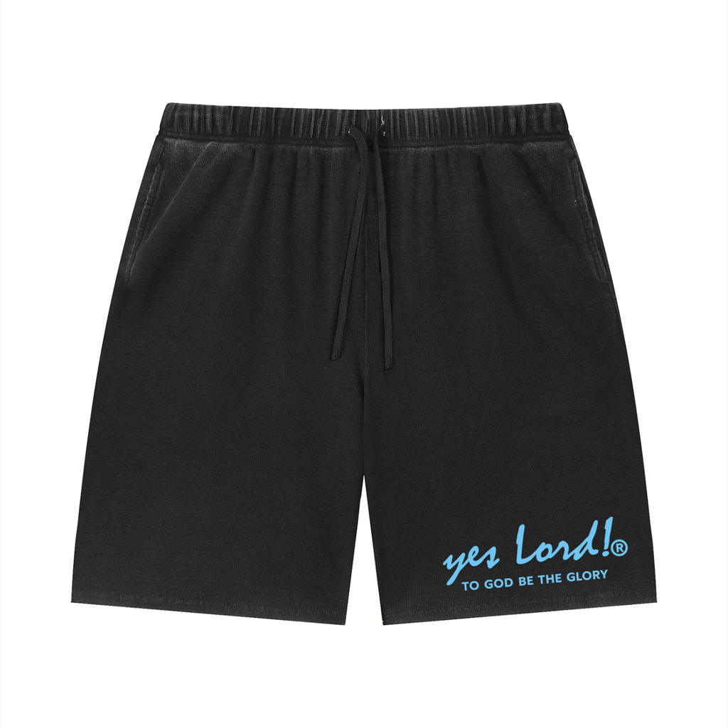 Hem of His Garment Waffle Shorts