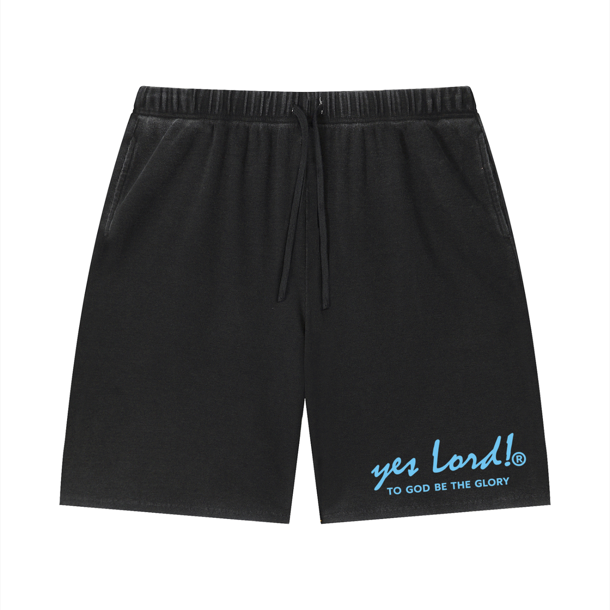 Hem of His Garment Waffle Shorts