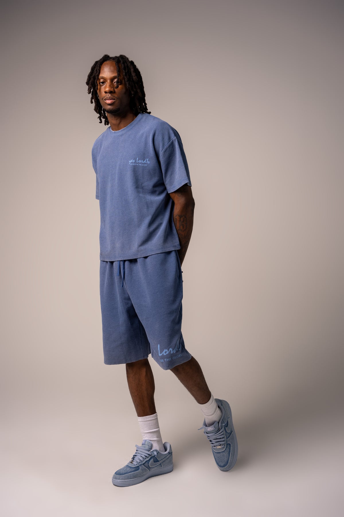 Hem of His Garment Waffle Shorts