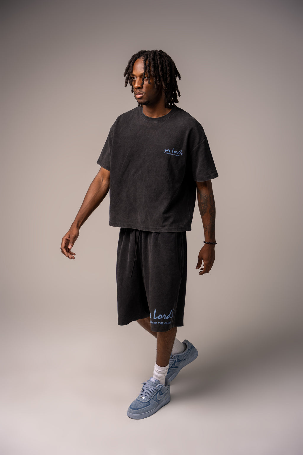 Hem of His Garment Waffle Shorts
