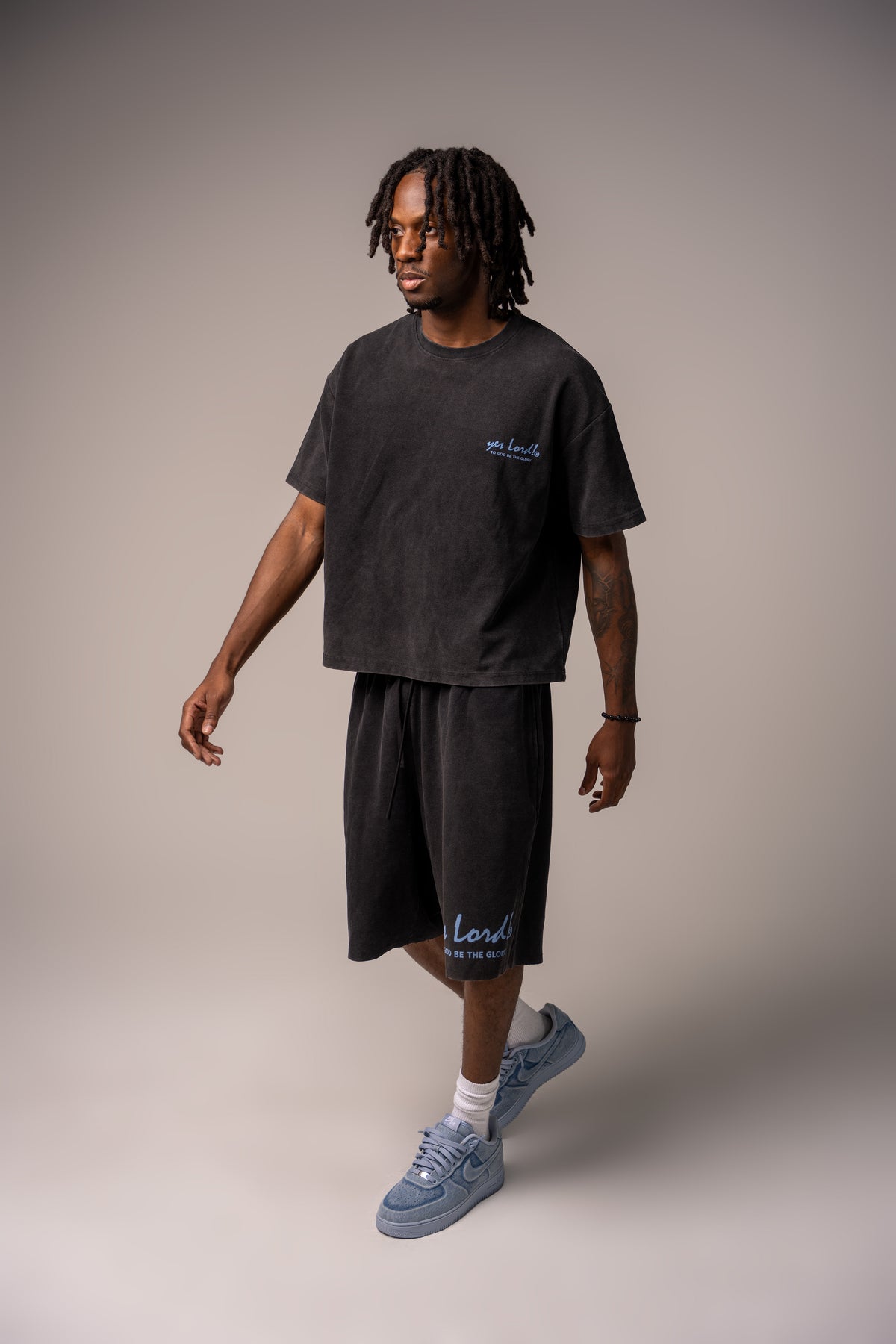 Hem of His Garment Waffle Shorts