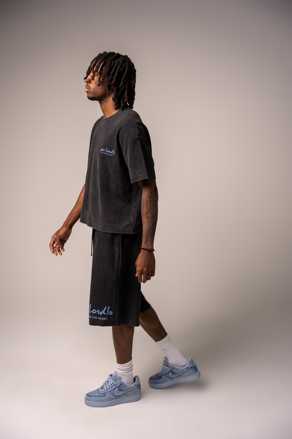 Hem of His Garment Waffle Shorts